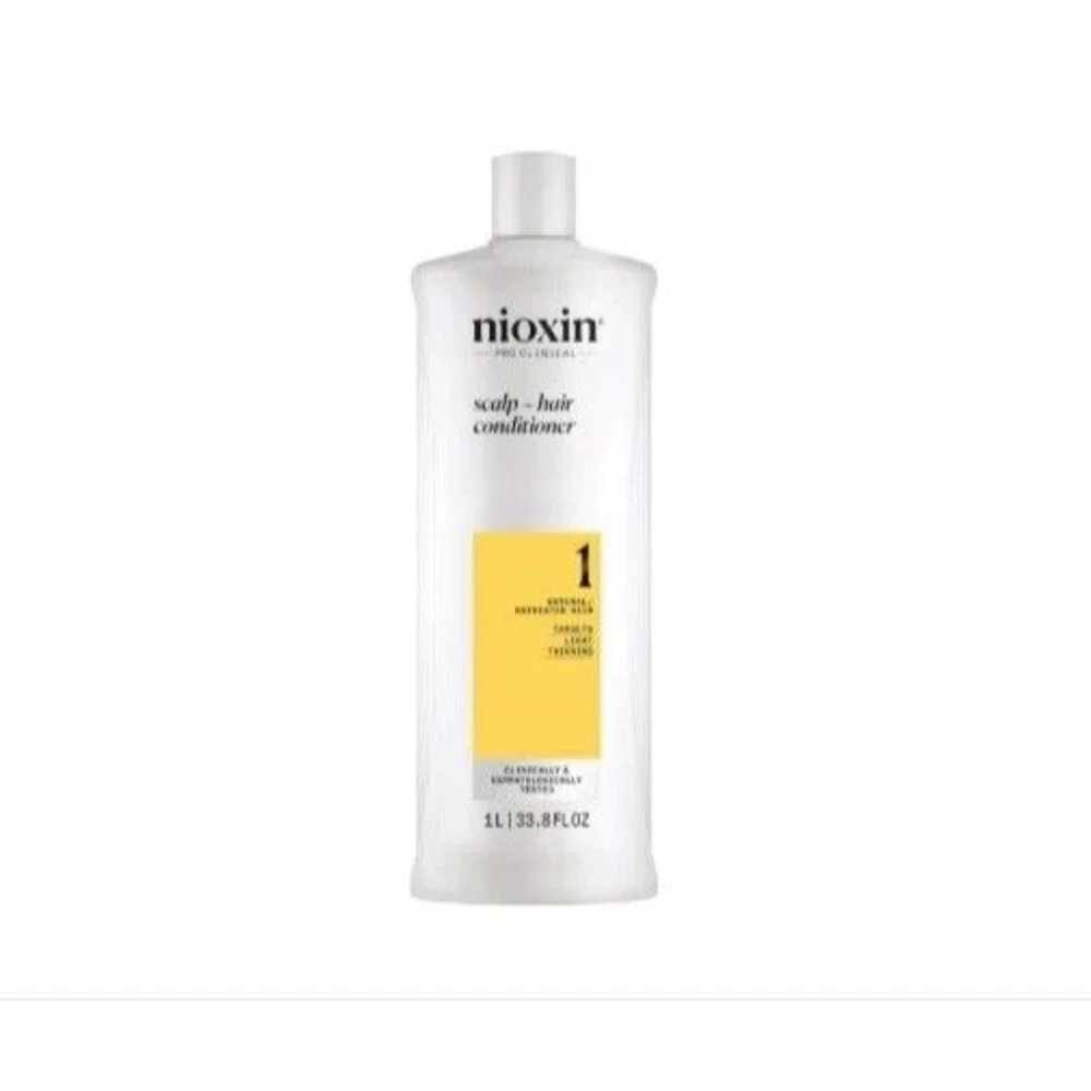 Nioxin System 1 Scalp + Hair Thickening Conditioner for Natural Hair 33.8 oz